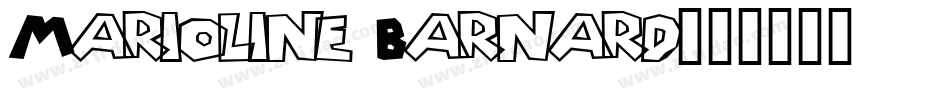 Marioline Barnard字体转换